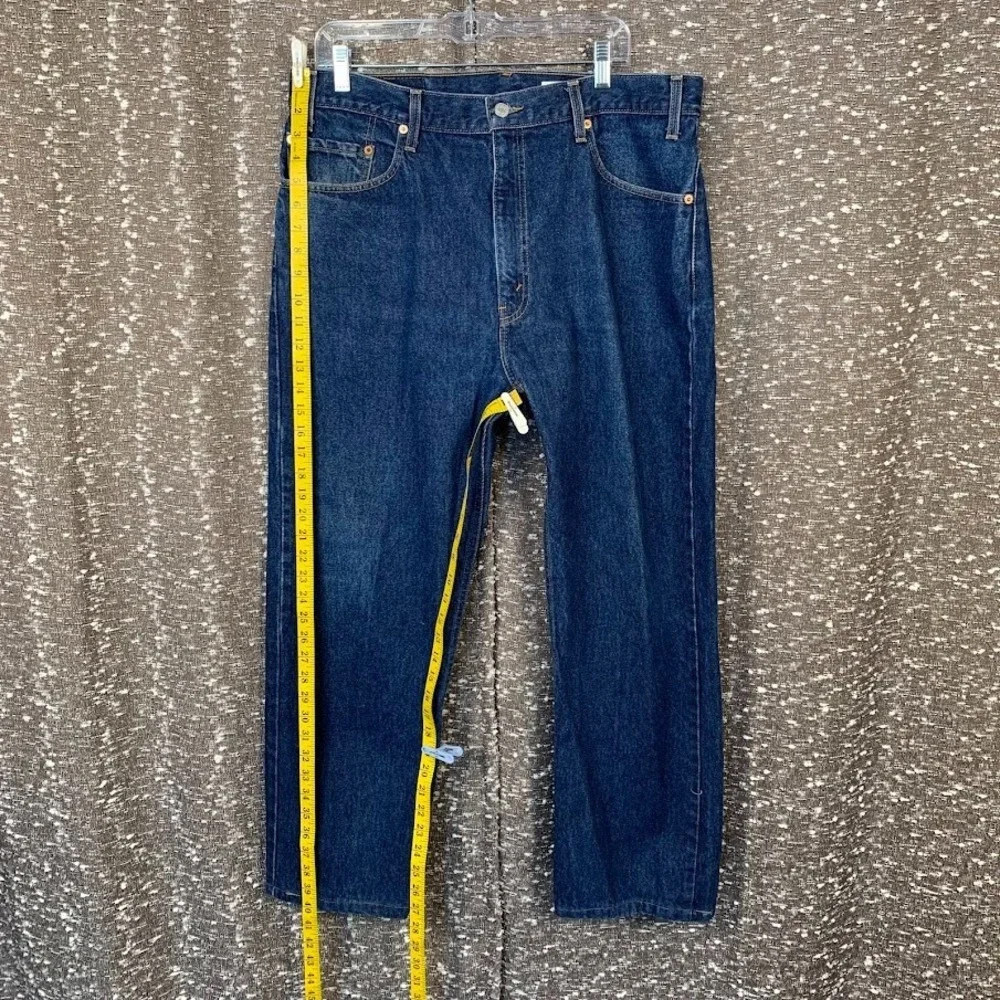 Vintage 90's Levi's 505‎ Regular Fit Straight Leg Blue Denim Jeans Men's 38x30